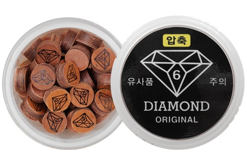 [빅세일] Press 압축 다이아몬드 6겹팁(50알)